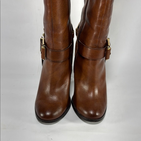 Aldo Brantingham Brown Knee-High Leather Boots 7.5 - Picture 8 of 10